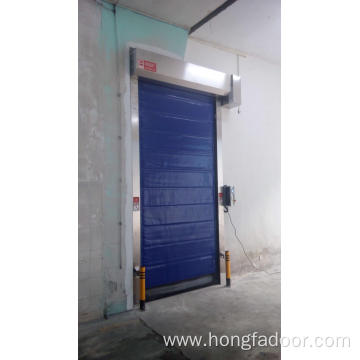 High speed self-repair door for cold room